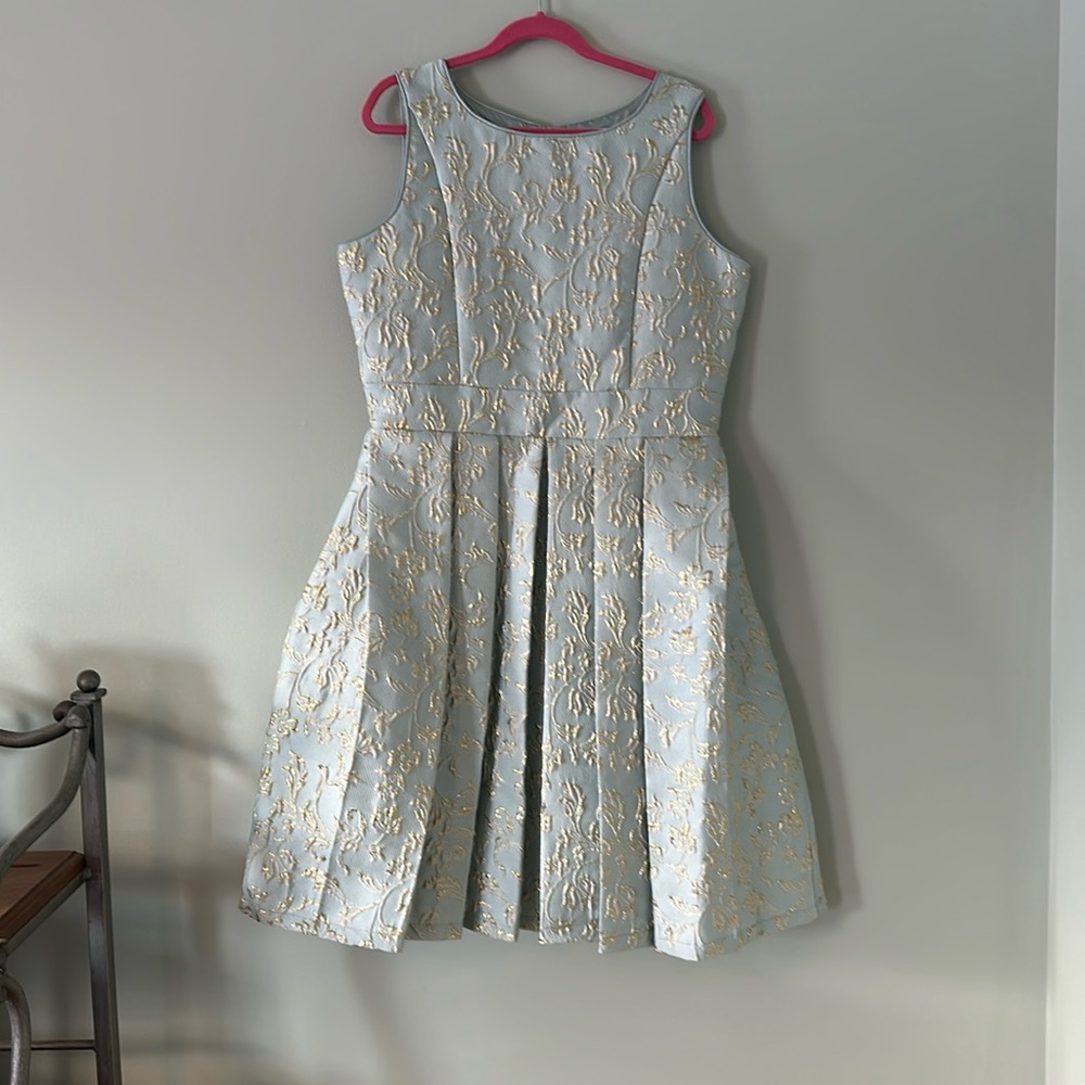 Floral Pleated Dress